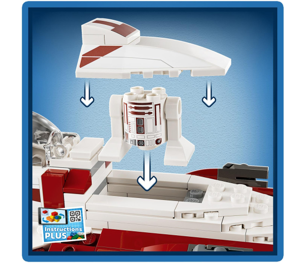 LEGO Star Wars 75333 Myśliwiec Jedi Obi-Wana Kenobiego™ - 1056699 - zdjęcie 4